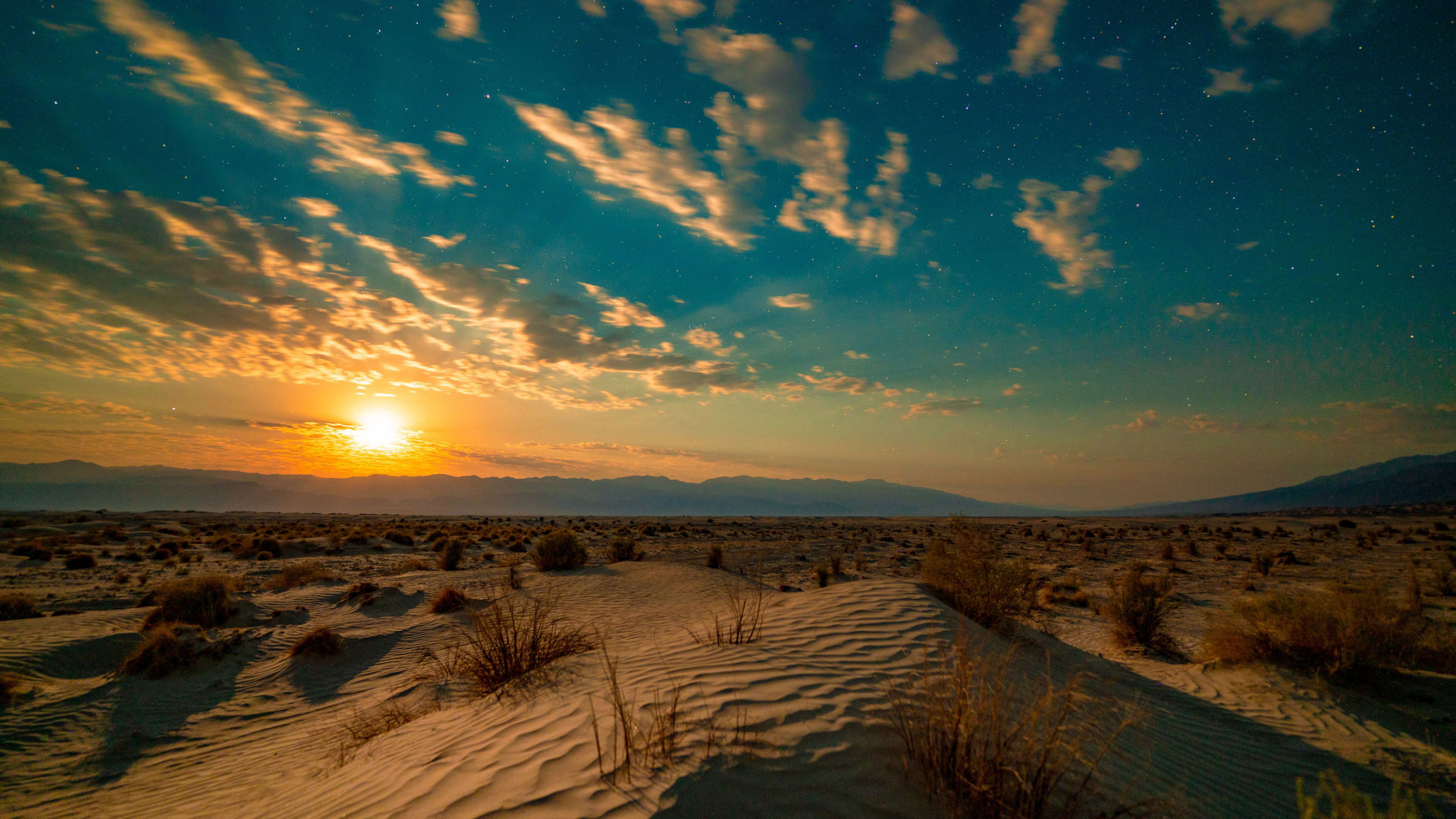 Death Valley sunset
